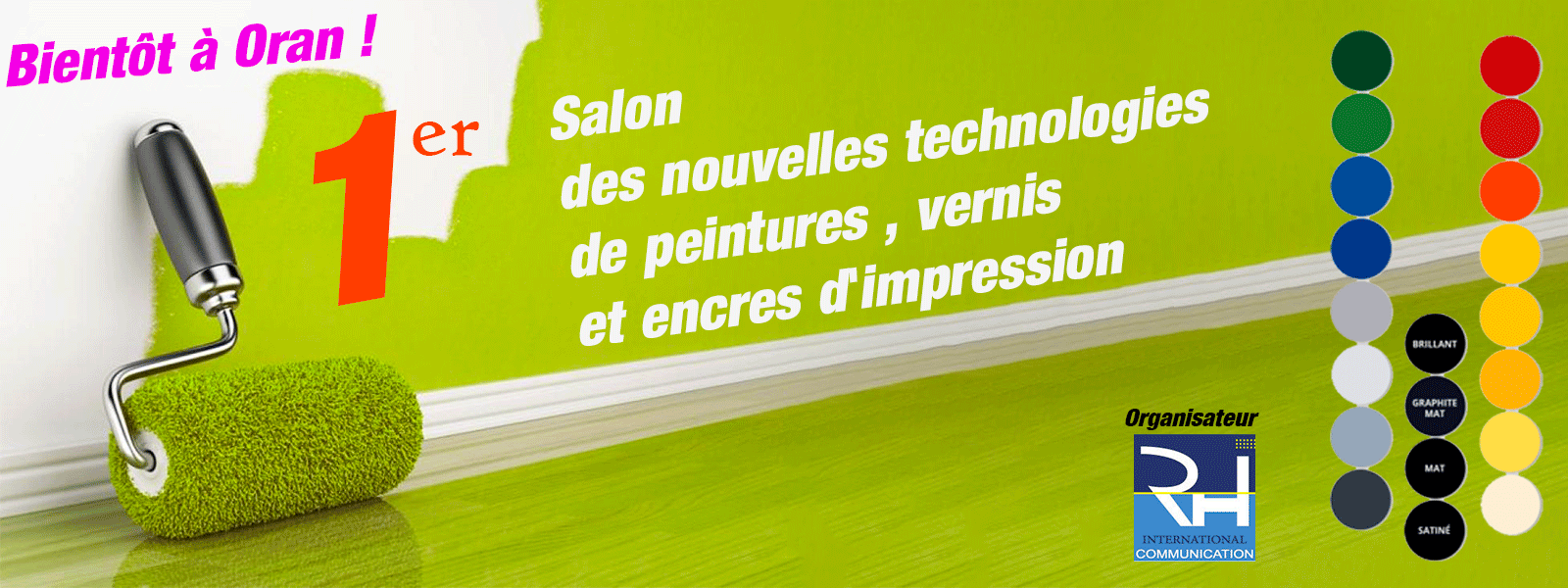 Salon International des Nouvelles Technologies de Pentures, Vernis et Encres d’Impression